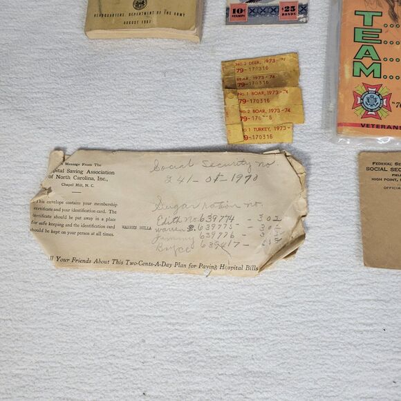 Vintage Stamp Book World War 2 WW2 Military USA United States Commanders Book - Picture 5 of 10